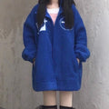 Large Size Plus Down Thickened Lambswool Cotton Clothing Women
